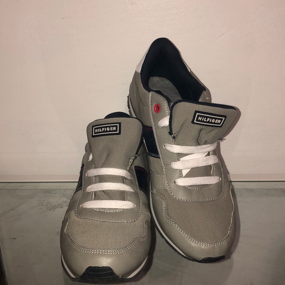 Grey Tommy Hilfiger shoes